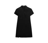 Superdry Lbd Satin Mandarin Kurzes Kurzarmkleid