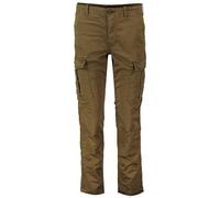 Superdry Damen Schmale Cargohose mit mittlerer Leibhöhe Kaki 27/32