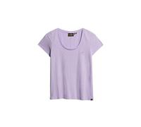 Superdry Scoop Kurzarm-t-shirt L Light Lavender Purple
