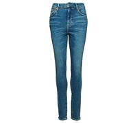 Superdry Damen Skinny Jeans aus Bio-Baumwolle mit hohem Bund Salem Mittelblau 30/30