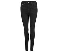 Superdry Damen Vintage High Rise Skinny Jeans Hose, Schwarz, 29W x 30L