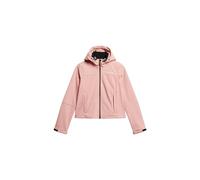 Superdry Damen Softshell Trekker Kapuzenjacke Vintage Blasspink 42