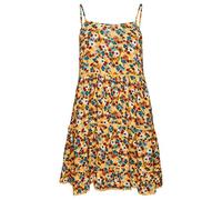Superdry Damen Strand-Minikleid 70Er-Jahre Gelb Blumenmuster 36