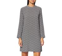 Superdry Damen Studios L/S Woven Mini Casual Dress, London Floral Black, L