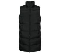 Steppweste SUPERDRY "STUDIOS LONGLINE QUILTED GILET" Gr. L, schwarz (black) Damen Westen Steppwesten (26547050-L)