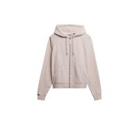 Superdry Studios Relaxed Reißverschlusspullover L Mauve Morn Pink