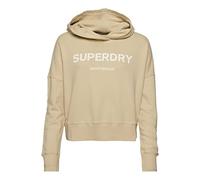 Superdry Damen Sudadera Con Capucha Kapuzenpullover, beige, 40