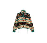 Superdry Damen Superweicher Bedruckter Teddy-Fleece Nava Quilt Print 36