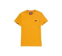 Superdry - Damen T - Shirt Rundhalsausschnitt gelb - Gr. - S