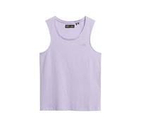 Superdry Damen Tanktop mit weitem Rundhalsausschnitt Hell Lavendel Lila 40