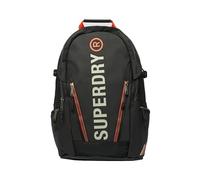 SUPERDRY Tarp Rucksack - Mixte - Schwarz / Beige / Orange - Einheitsgröße- Modell 2024
