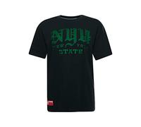 Superdry Damen The 5TH DOWN Graphic Tee T-Shirt, Academy Dark Green, L
