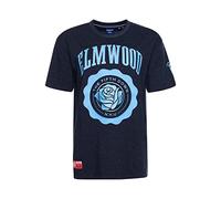 Superdry Damen The 5TH DOWN Graphic Tee T-Shirt, Deep Navy Marl, XL