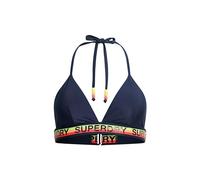 Superdry Logo Triangle Bikini Top Blau M Frau (Herstellerartikelnummer: W3010400A-ADQ-12)