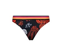Superdry Damen Triangle-Bikinioberteil aus recyceltem Material mit Vintage Logo Hibiskus Pop Koralle 44