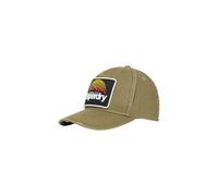 superdry Damen Graphic Trucker Cap Baskenmütze, Kaki, One Size