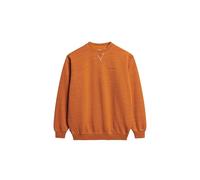 Superdry Damen Überfärbtes Essential Sweatshirt mit Logo Denver Orange 36