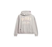 Superdry Athletic Appliq Kapuzenpullover XS Grey Marl