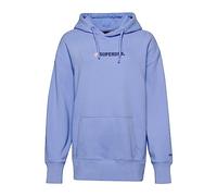 Superdry Damen Übergroßes Hoodie mit Rundhalsausschnitt und Logo-Applikation Jacaranda XS/S