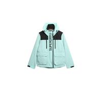 Superdry Damen Ultimate Windjacke in Blockfarben Cali Blau/Schwarz 42