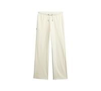 Superdry Damen Velours-Jogginghose mit weitem Bein Wüstenknochen Wollweiß 40