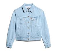 Superdry Damen Verzierte Jeansjacke Echo Hell Vintage 34