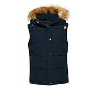 Superdry Vintage Everest Faux Fur Vest Blau M Frau (Herstellerartikelnummer: W5011395A-98T-12)