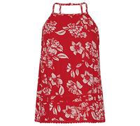Superdry Damen Vintage Strand-Trägertop Blumig Rot 38