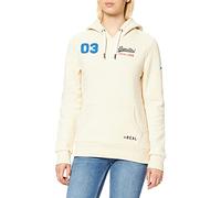 Superdry Damen VL AC Hood BB Hooded Sweatshirt, Oatmeal, S