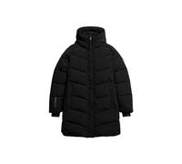 Superdry Damen City Chevron Parka A4-gepolstert, Schwarz, 36 EU