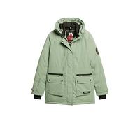Superdry Damen Wattierter City Parka Wüste Salbeigrün 38