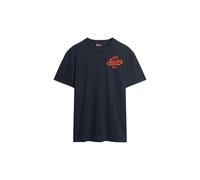 Superdry Athletic Superstate Logo T-Shirt schwarz/rot - M