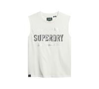 Superdry Embellish Archive Fitted Tank T8-Pulloverweste, Damen-Oberbekleidung, 36