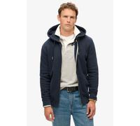 Superdry - Essential Kapuzenjacke mit Logo finster marineblau - Gr. - S
