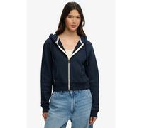 Superdry Essential Logo Cropped Reißverschlusspullover