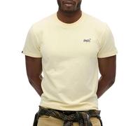 Superdry T-Shirt Herren Slim Fit Kurzarm Baumwolle gelb, XXL