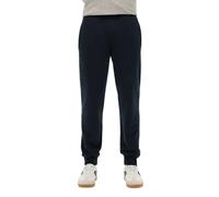 Sweathose SUPERDRY "ESSENTIAL LOGO JOGGERS HB", Herren, Gr. S, N-Gr, blau (eclipse navy), Web, Obermaterial: 80% Baumwolle, 20% Polyester, meliert, modisch, relaxed fit knöchellang, Hosen (84347646-S)