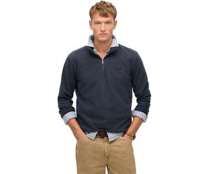 Superdry - Essential Logo Henley Sweatshirt Herren bradley navy