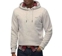 Superdry Essential Logo Kapuzenpullover L Straw Grey Marl