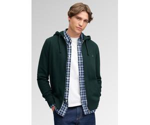 Superdry - Essential SD Co Logo Zip-Hoodie Heritage Dunkelgrün - Gr. - XL