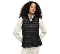 Superdry Damen Steppweste Fuji Lite Schwarz Größe 42