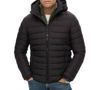 Superdry Fuji Steppjacke M Black