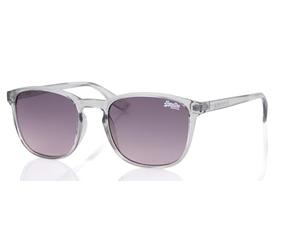 Superdry Gafas de Sol Mujer - Cristal Gris/Púrpura-Rosa gradient Lens - SDSUMMER6-108 Talla 53-20-140 mm, gris