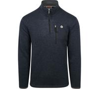 Superdry Half Zip Pullover Fleece Navy - Größe L Dunkelblau L