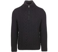 Superdry Half Zip Pullover Jacob Cable Navy - Größe XL Dunkelblau XL