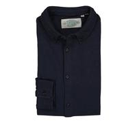 Superdry Hemd Herren Regular Fit Langarm blau, XL