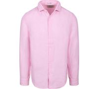 Superdry Hemd Riviera Leinen Classic Rosa - Größe XL Pink XL