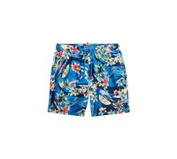 Superdry Hawaiian Print 17´´ Badeshorts L Dolphin Ocean Blue