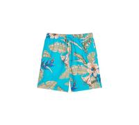 Superdry Herren 17-Zoll Badeshorts aus recyceltem Material mit Hawaii-Print Eden Hawaii Aquablau XL
