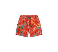 Superdry Herren 17-Zoll Badeshorts aus recyceltem Material mit Hawaii-Print Waikiki Rot XXL